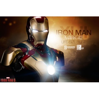 Iron Man 3 Life Size Bust 1/1 Iron Iron Mark 42 66 cm